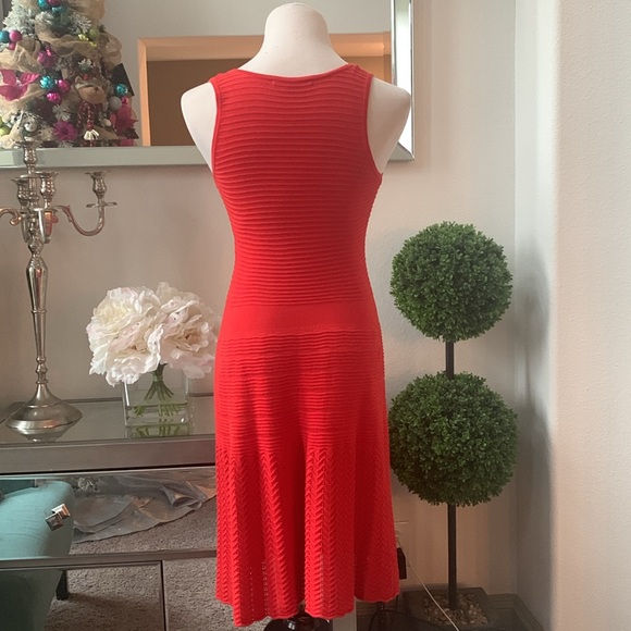 EUC Armani Exchange Red Knit dress. Sz. S/P. No call outs. - Picture 5 of 6